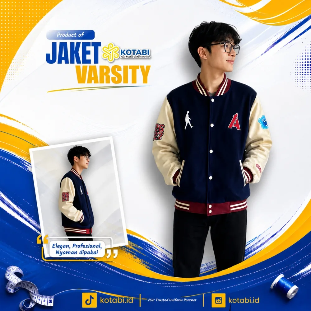 Jaket varsity custom