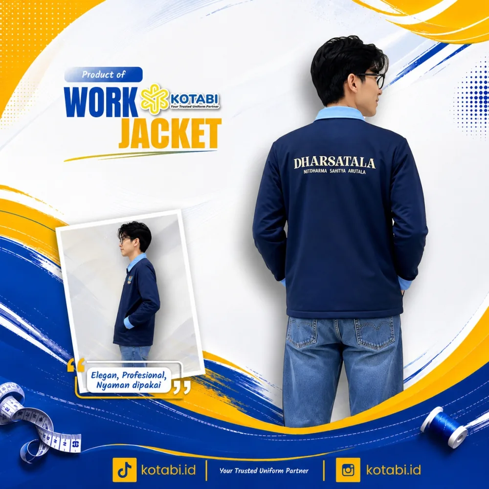 Jaket kerja custom